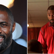 Idris Elba (Stuart Wilson/Getty Images); screenshot from The Wire